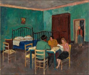 Giuseppe Malagodi - Interno famigliare