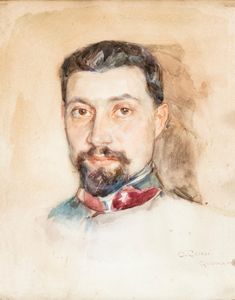 GIUSEPPE CAROSI - Ritratto maschile