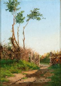 Pietro Barucci - Strada di campagna