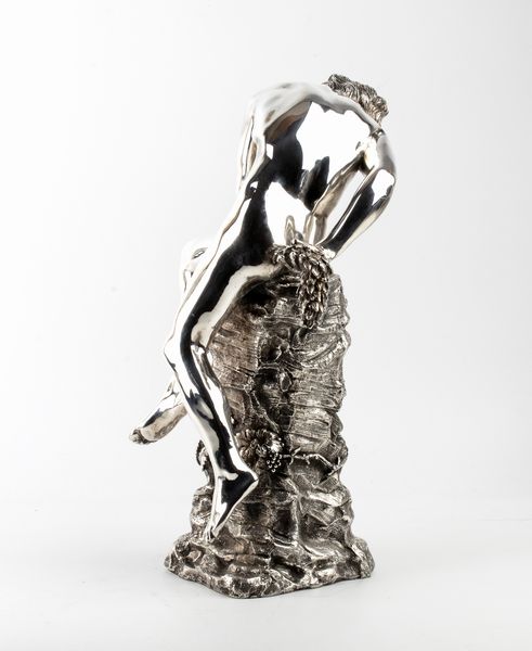 Marcello Mortet : Scultura italiana in argento raffigurante Narciso  - Asta Gioielli e Argenti del XX secolo, con una selezione di Orologi da polso e Penne da collezione - Associazione Nazionale - Case d'Asta italiane