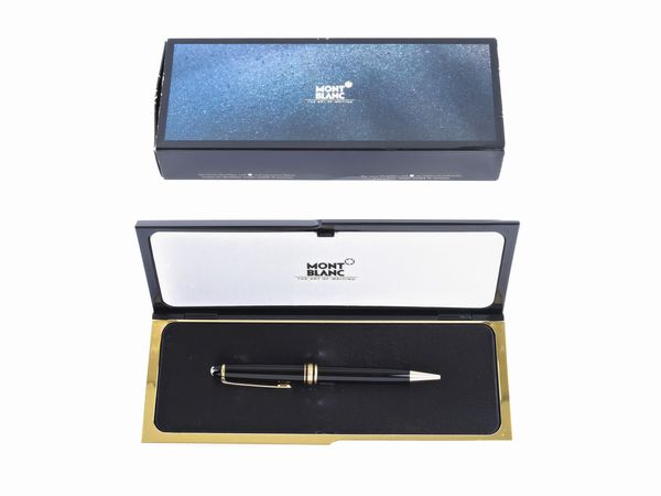 MONTBLANC : Meisterstuck: Penna a sfera  - Asta Gioielli e Argenti del XX secolo, con una selezione di Orologi da polso e Penne da collezione - Associazione Nazionale - Case d'Asta italiane