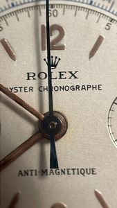 ROLEX : Cronografo acciao referenza 3525  - Asta Gioielli e Argenti del XX secolo, con una selezione di Orologi da polso e Penne da collezione - Associazione Nazionale - Case d'Asta italiane