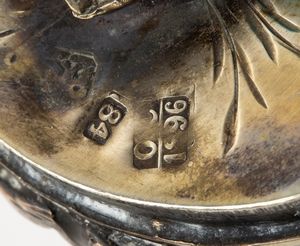 Uovo in argento  - Asta Gioielli e Argenti del XX secolo, con una selezione di Orologi da polso e Penne da collezione - Associazione Nazionale - Case d'Asta italiane