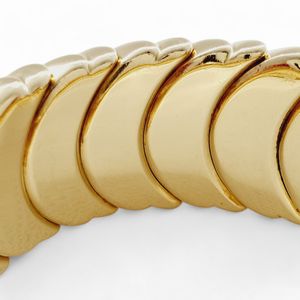 CHOPARD : Bracciale semi-rigido in oro  - Asta Gioielli e Argenti del XX secolo, con una selezione di Orologi da polso e Penne da collezione - Associazione Nazionale - Case d'Asta italiane