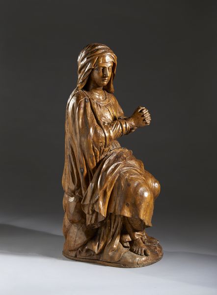 SCULTORE DELL'ITALIA SETTENTRIONALE DEL XVII SECOLO : Madonna in preghiera  - Asta Asta 492 | ARTE ANTICA E DEL XIX SECOLO - Arte antica e antiquariato Tradizionale - Associazione Nazionale - Case d'Asta italiane