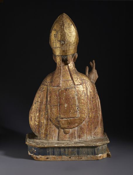 SCULTORE DELL'ITALIA MERIDIONALE DEL XVII SECOLO : Busto reliquiario di Sant'Eusebio in legno intagliato, dorato e dipinto  - Asta Asta 492 | ARTE ANTICA E DEL XIX SECOLO - Arte antica e antiquariato Tradizionale - Associazione Nazionale - Case d'Asta italiane