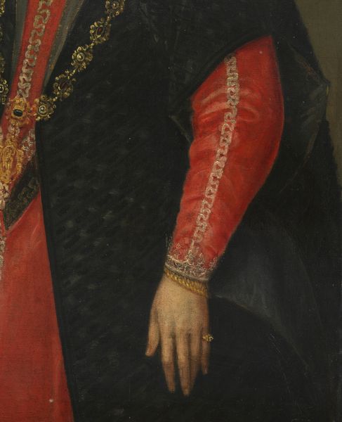 PETERZANO SIMONE (1535 - 1599) : Ritratto di gentildonna ventisettenne con bambino  - Asta Asta 492 | ARTE ANTICA E DEL XIX SECOLO - Arte antica e antiquariato Tradizionale - Associazione Nazionale - Case d'Asta italiane