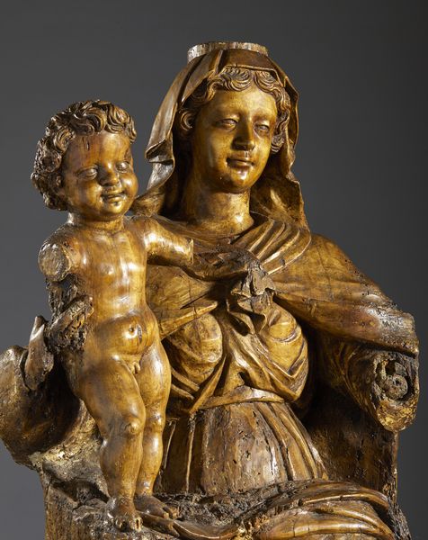 SCULTORE LIGURE DELLA MET DEL XVII SECOLO : Madonna del Carmine  - Asta Asta 492 | ARTE ANTICA E DEL XIX SECOLO - Arte antica e antiquariato Tradizionale - Associazione Nazionale - Case d'Asta italiane