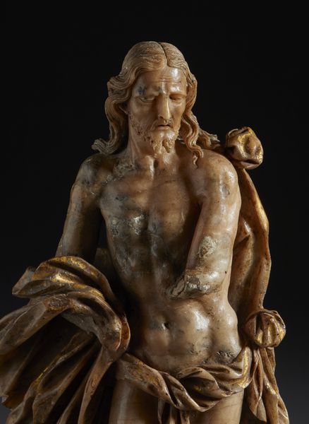 SCULTORE TRAPANESE DEGLI INIZI DEL XVIII SECOLO : Ecce Homo in alabastro parzialmente dorato  - Asta Asta 492 | ARTE ANTICA E DEL XIX SECOLO - Arte antica e antiquariato Tradizionale - Associazione Nazionale - Case d'Asta italiane