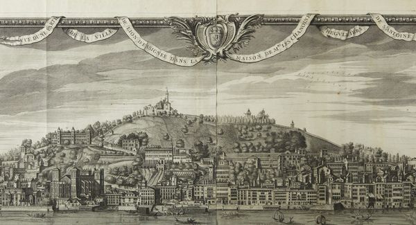 DE POILLY FRANCOIS II (1671 - 1723) : Imponente veduta di Lione vista dalla riva orientale della Saona  - Asta Asta 492 | ARTE ANTICA E DEL XIX SECOLO - Arte antica e antiquariato Tradizionale - Associazione Nazionale - Case d'Asta italiane