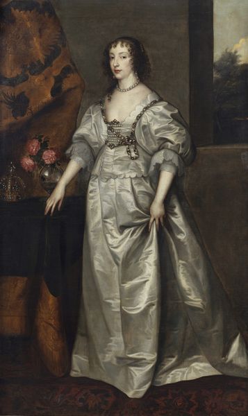 VAN DYCK ANTOON (1599 - 1641) : Cerchia di. Ritratto della regina Enrichetta Maria  - Asta Asta 492 | ARTE ANTICA E DEL XIX SECOLO - Arte antica e antiquariato Tradizionale - Associazione Nazionale - Case d'Asta italiane