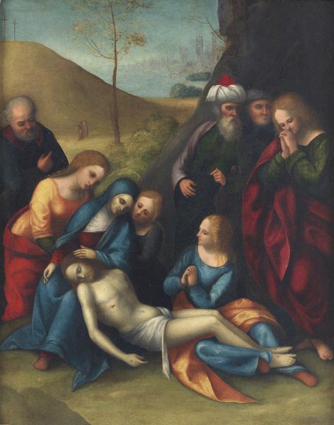 TURA GIOVAN FRANCESCO (1485 - 1542) : Compianto sul Cristo morto  - Asta Asta 492 | ARTE ANTICA E DEL XIX SECOLO - Arte antica e antiquariato Tradizionale - Associazione Nazionale - Case d'Asta italiane