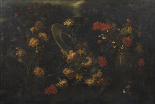 ARTISTA DEL XVIII SECOLO : Natura morta di fiori  - Asta Asta 492 | ARTE ANTICA E DEL XIX SECOLO - Arte antica e antiquariato Tradizionale - Associazione Nazionale - Case d'Asta italiane