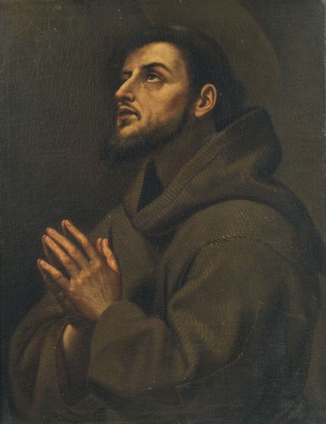 ARTISTA ITALIANO DEL XVII-XVIII SECOLO : San Francesco in preghiera  - Asta Asta 492 | ARTE ANTICA E DEL XIX SECOLO - Arte antica e antiquariato Tradizionale - Associazione Nazionale - Case d'Asta italiane