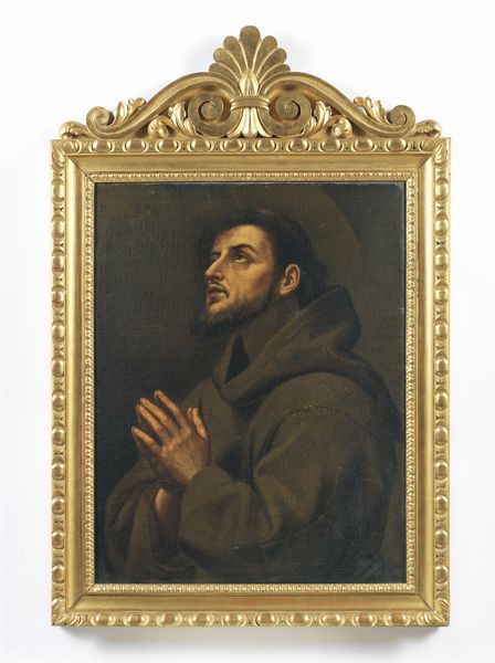 ARTISTA ITALIANO DEL XVII-XVIII SECOLO : San Francesco in preghiera  - Asta Asta 492 | ARTE ANTICA E DEL XIX SECOLO - Arte antica e antiquariato Tradizionale - Associazione Nazionale - Case d'Asta italiane