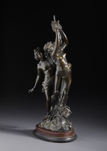 BERNINI GIANLORENZO (1598 - 1680) : Da. Apollo e Dafne  - Asta Asta 492 | ARTE ANTICA E DEL XIX SECOLO - Arte antica e antiquariato Tradizionale - Associazione Nazionale - Case d'Asta italiane