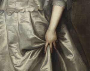 VAN DYCK ANTOON (1599 - 1641) : Cerchia di. Ritratto della regina Enrichetta Maria  - Asta Asta 492 | ARTE ANTICA E DEL XIX SECOLO - Arte antica e antiquariato Tradizionale - Associazione Nazionale - Case d'Asta italiane