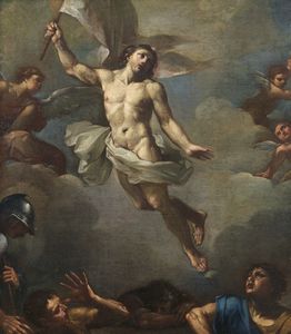 ARTISTA ROMANO DEL XVII SECOLO : Resurrezione di Cristo  - Asta Asta 492 | ARTE ANTICA E DEL XIX SECOLO - Arte antica e antiquariato Tradizionale - Associazione Nazionale - Case d'Asta italiane