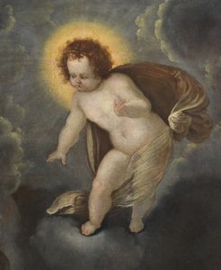 ARTISTA LOMBARDO DEL XVII SECOLO : Ges Bambino appare a Sant'Antonio da Padova  - Asta Asta 492 | ARTE ANTICA E DEL XIX SECOLO - Arte antica e antiquariato Tradizionale - Associazione Nazionale - Case d'Asta italiane