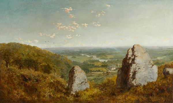 NIEMAN EDMOND JOHN (1813 - 1876) : Ben Rhydding dalle 'Cow' e 'Calf rocks', Yorkshire  - Asta Asta 493 | ARTE ANTICA E DEL XIX SECOLO - Dipinti e sculture del XIX secolo Tradizionale - Associazione Nazionale - Case d'Asta italiane