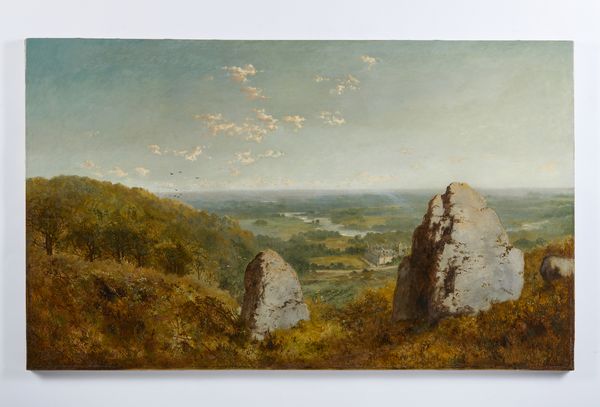 NIEMAN EDMOND JOHN (1813 - 1876) : Ben Rhydding dalle 'Cow' e 'Calf rocks', Yorkshire  - Asta Asta 493 | ARTE ANTICA E DEL XIX SECOLO - Dipinti e sculture del XIX secolo Tradizionale - Associazione Nazionale - Case d'Asta italiane