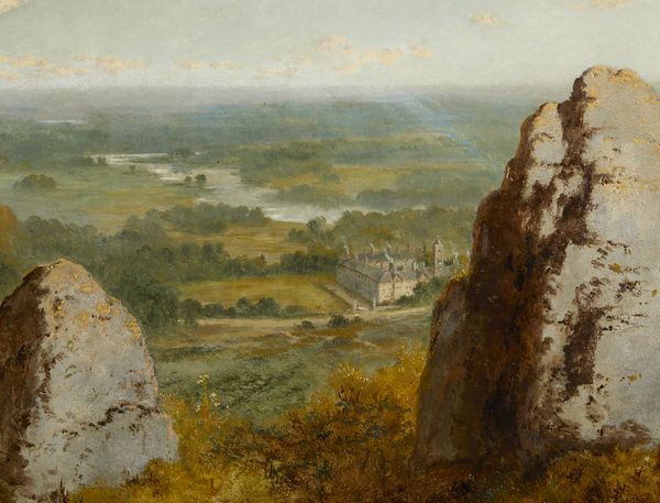 NIEMAN EDMOND JOHN (1813 - 1876) : Ben Rhydding dalle 'Cow' e 'Calf rocks', Yorkshire  - Asta Asta 493 | ARTE ANTICA E DEL XIX SECOLO - Dipinti e sculture del XIX secolo Tradizionale - Associazione Nazionale - Case d'Asta italiane