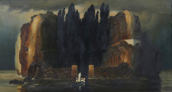 BCKLIN ARNOLD (1827 - 1901) : Da. L'Isola dei Morti (V versione)  - Asta Asta 493 | ARTE ANTICA E DEL XIX SECOLO - Dipinti e sculture del XIX secolo Tradizionale - Associazione Nazionale - Case d'Asta italiane