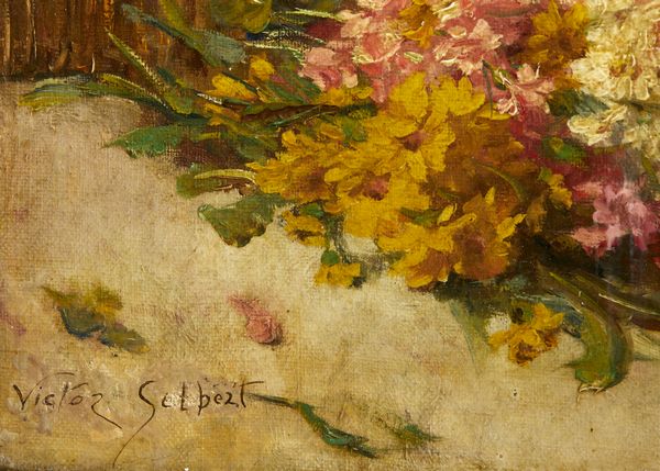 GILBERT VICTOR GABRIEL (1847 - 1935) : La venditrice di fiori  - Asta Asta 493 | ARTE ANTICA E DEL XIX SECOLO - Dipinti e sculture del XIX secolo Tradizionale - Associazione Nazionale - Case d'Asta italiane