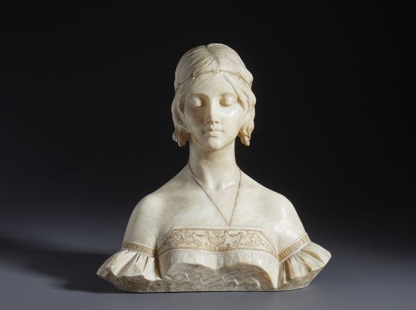 FRILLI ANTONIO (1830 - 1902) : Mezzobusto femminile in stile rinascimentale  - Asta Asta 493 | ARTE ANTICA E DEL XIX SECOLO - Dipinti e sculture del XIX secolo Tradizionale - Associazione Nazionale - Case d'Asta italiane