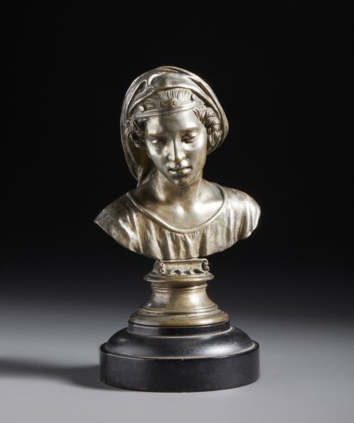 GEMITO VINCENZO (1852 - 1929) : Busto femminile  - Asta Asta 493 | ARTE ANTICA E DEL XIX SECOLO - Dipinti e sculture del XIX secolo Tradizionale - Associazione Nazionale - Case d'Asta italiane