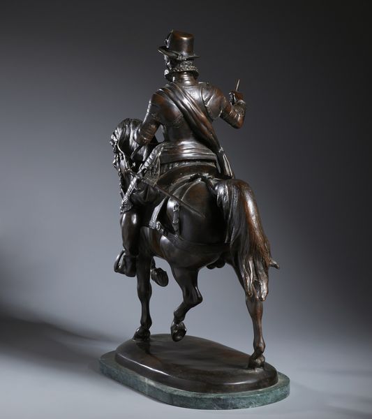 HUNT (XIX-XX SECOLO) JAMES : Enrico IV di Francia a cavallo  - Asta Asta 493 | ARTE ANTICA E DEL XIX SECOLO - Dipinti e sculture del XIX secolo Tradizionale - Associazione Nazionale - Case d'Asta italiane