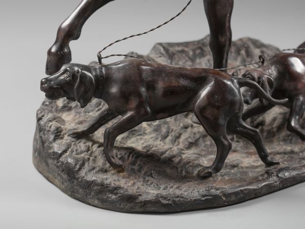 CINQUE VINCENZO (1852 - 1929) : Cacciatore a cavallo con muta di cani  - Asta Asta 493 | ARTE ANTICA E DEL XIX SECOLO - Dipinti e sculture del XIX secolo Tradizionale - Associazione Nazionale - Case d'Asta italiane