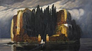 BCKLIN ARNOLD (1827 - 1901) - Da. L'Isola dei Morti (V versione)