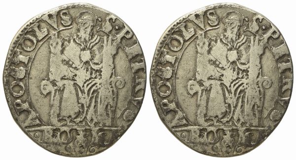 STATO PONTIFICIO. Roma. Pio IV (1559-1565). Testone 1559. Ag (8,18 g; 28,6 mm)  - Asta Monete e medaglie medievali e moderne italiane ed estere - Associazione Nazionale - Case d'Asta italiane