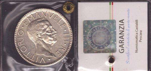 REGNO D'ITALIA. Vittorio Emanuele III (1900-1946). 20 Lire 1928. Ag (15,01 g; 35,63 mm)  - Asta Monete e medaglie medievali e moderne italiane ed estere - Associazione Nazionale - Case d'Asta italiane