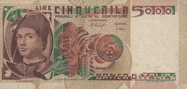 REPUBBLICA ITALIANA. 5000 Lire Antonello da Messina 09-03-1979. Tripla A  - Asta Monete e medaglie medievali e moderne italiane ed estere - Associazione Nazionale - Case d'Asta italiane