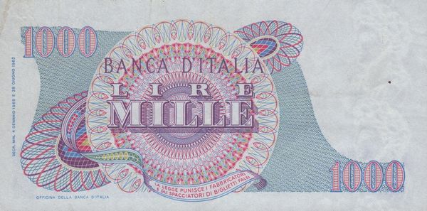 REPUBBLICA ITALIANA. 1000 Lire Giuseppe Verdi - I tipo. 04-01-1968  - Asta Monete e medaglie medievali e moderne italiane ed estere - Associazione Nazionale - Case d'Asta italiane