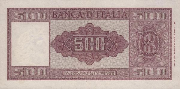 REPUBBLICA ITALIANA. 500 Lire Italia 23-03-1961  - Asta Monete e medaglie medievali e moderne italiane ed estere - Associazione Nazionale - Case d'Asta italiane