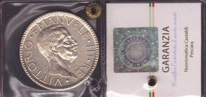 REGNO D'ITALIA. Vittorio Emanuele III (1900-1946). 20 Lire 1928. Ag (15,01 g; 35,63 mm)  - Asta Monete e medaglie medievali e moderne italiane ed estere - Associazione Nazionale - Case d'Asta italiane