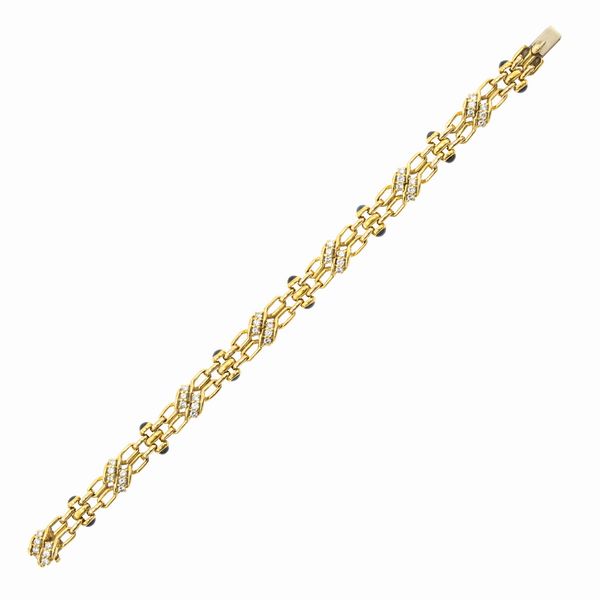 Harry Winston bracciale in oro giallo 18kt  - Asta Gioielli e Orologi - Associazione Nazionale - Case d'Asta italiane