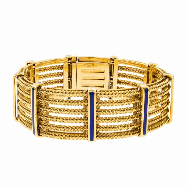 Ansuini bracciale  in oro giallo 18kt  - Asta Gioielli e Orologi - Associazione Nazionale - Case d'Asta italiane