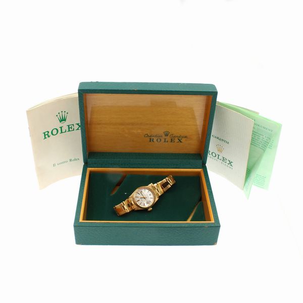 Rolex Oyster Perpetual Datejust, orologio da donna vintage  - Asta Gioielli e Orologi - Associazione Nazionale - Case d'Asta italiane