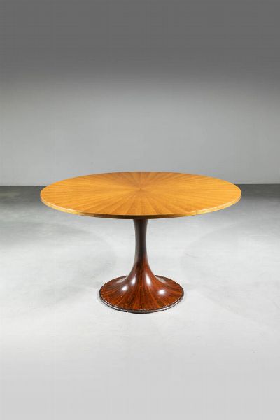 LUIGI MASSONI : Tavolo mod. Clessidra  - Asta Design - Associazione Nazionale - Case d'Asta italiane