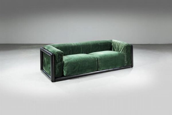 Carlo Scarpa : Divano mod. Cornaro  - Asta Design - Associazione Nazionale - Case d'Asta italiane