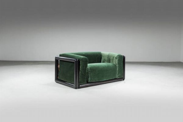 Carlo Scarpa : Poltrona mod. Cornaro  - Asta Design - Associazione Nazionale - Case d'Asta italiane