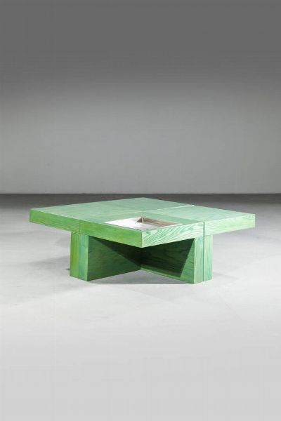 Cesare Augusto Nava : Set di quattro tavolini modulari mod. Nac  - Asta Design - Associazione Nazionale - Case d'Asta italiane