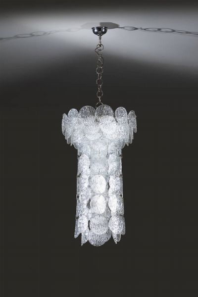 MAZZEGA : Lampada a sospensione  - Asta Design - Associazione Nazionale - Case d'Asta italiane