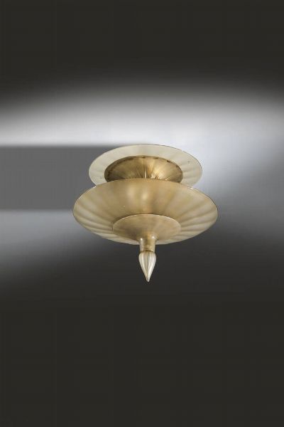 PRODUZIONE MURANESE : Lampada a sospensione  - Asta Design - Associazione Nazionale - Case d'Asta italiane