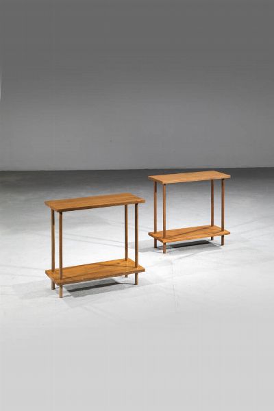 PRODUZIONE ITALIANA : Coppia di comodini  - Asta Design - Associazione Nazionale - Case d'Asta italiane