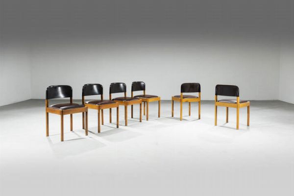 PIAROTTO : Sei sedie  - Asta Design - Associazione Nazionale - Case d'Asta italiane